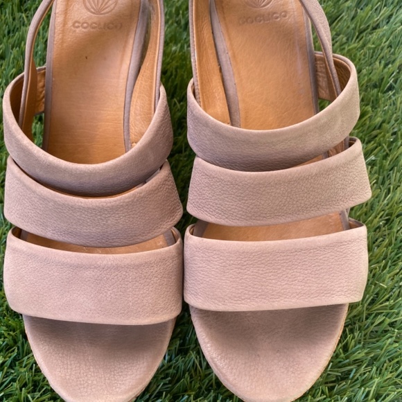 Coclico wedge sandals 37.5 - Picture 3 of 3